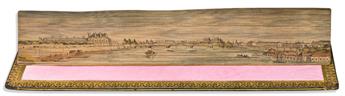 (FORE-EDGE PAINTING.) Crabbe, George. The Poetical Works of George Crabbe Complete in One Volume.
